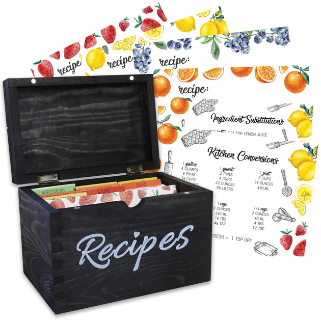 Recipe Card Dividers (24 Pack)